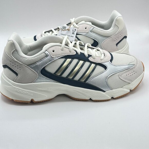 Men’s Adidas Crazychaos 2000 Running Size 11 Silver/Navy/Pink IG4351 main image 6